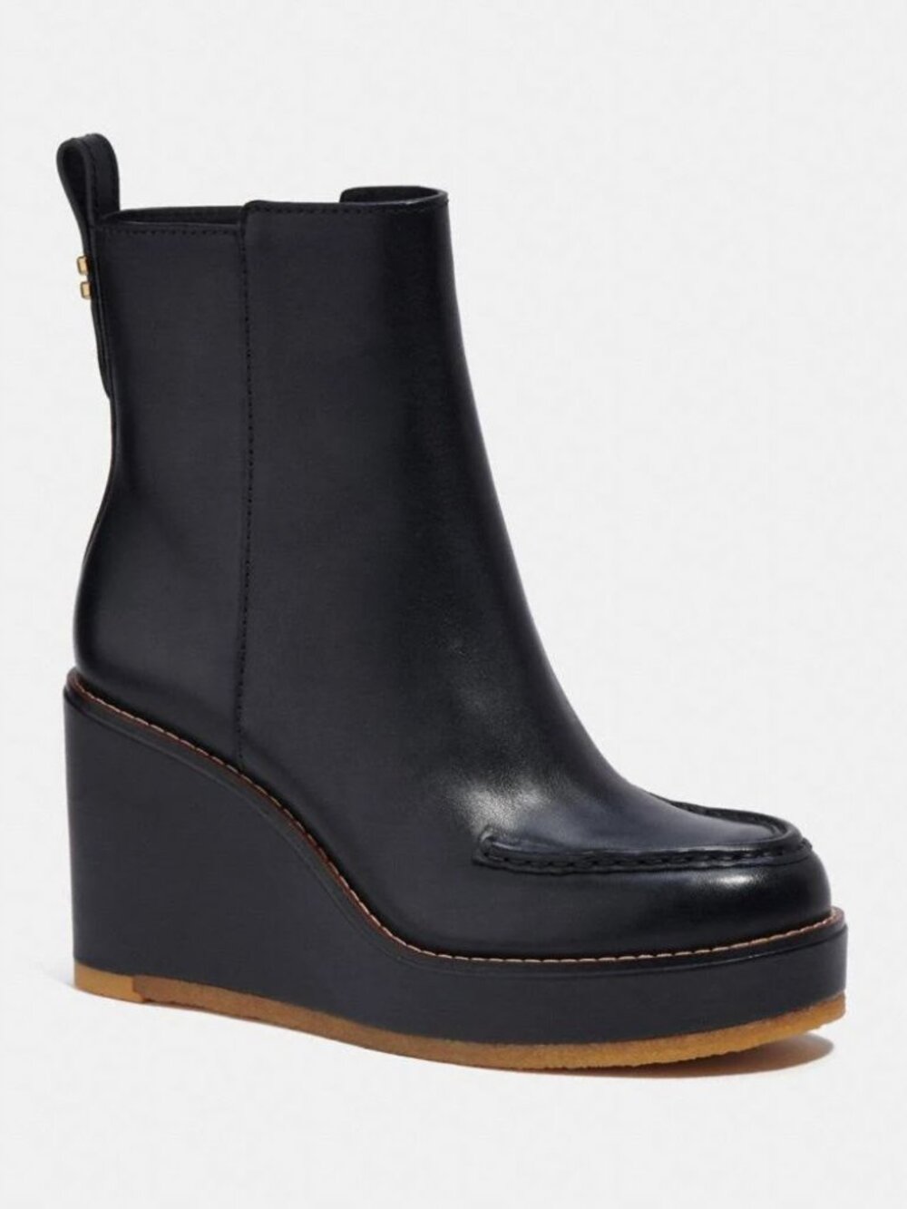 Coach Women's Brady Platform Wedge-Heel Ankle Boots